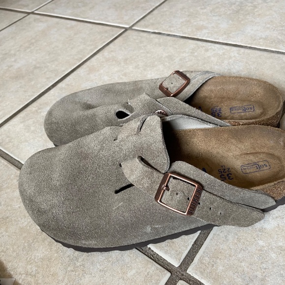 Birkenstock Boston Taupe Size 35 - Picture 8 of 11